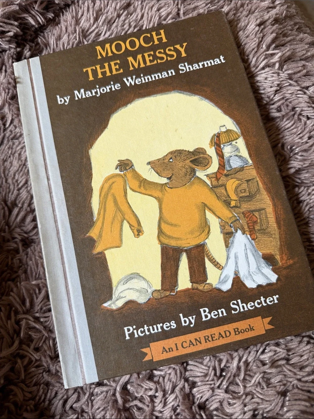 Mooch the Messy Illustrated Children’s Book by Sharmant vintage 1976 collectible